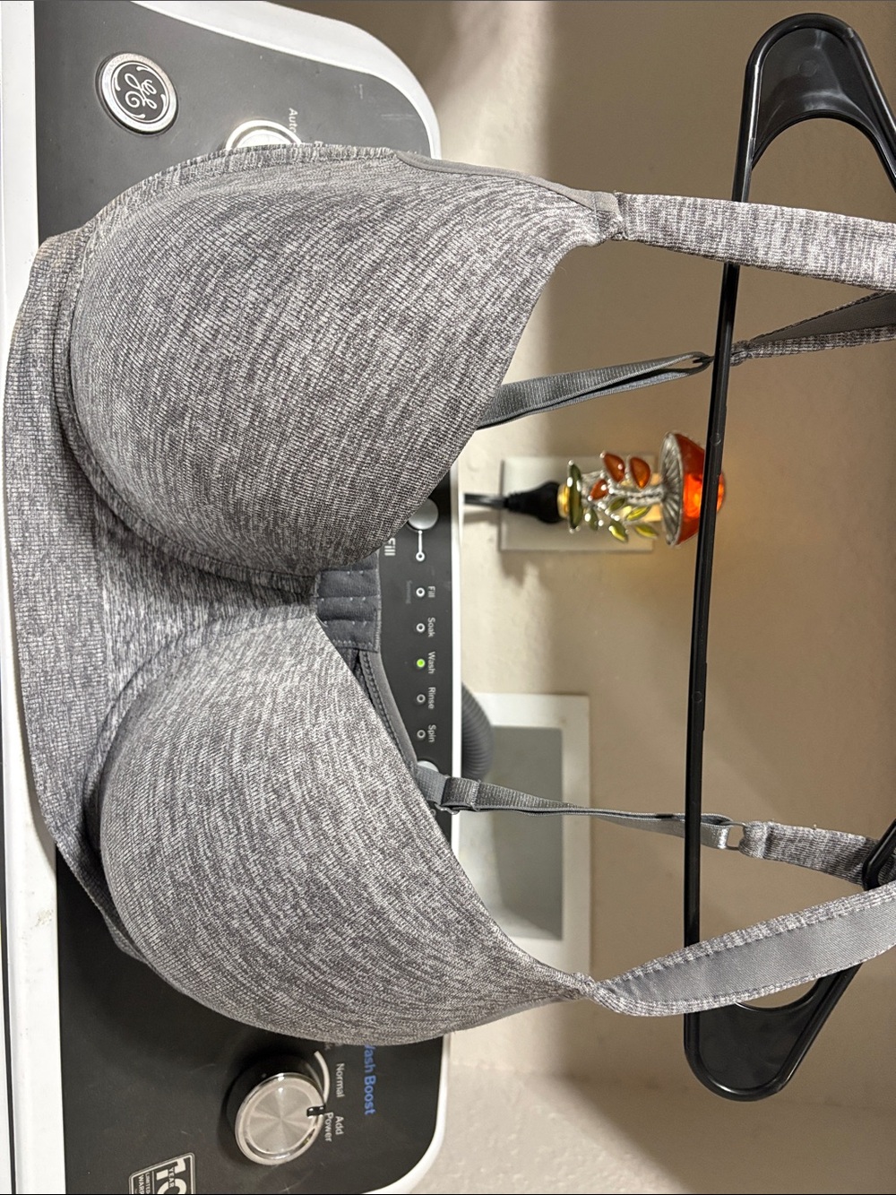 Nautica Heather Gray Seamless T-Shirt Bra